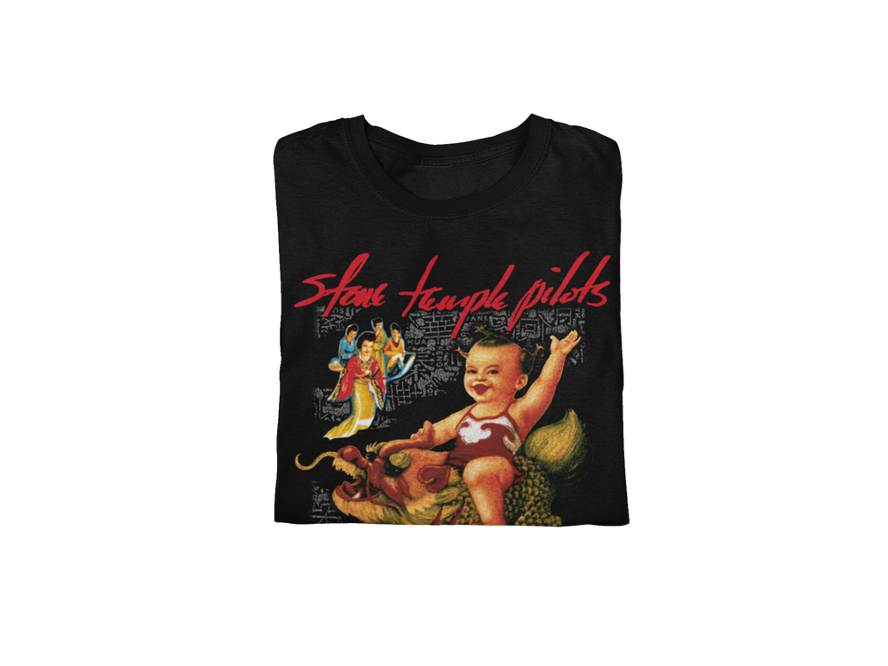 Stone Temple Pilots - Purple Jumbo Print T-Shirt [] (ONLINE ORDER ONLY)