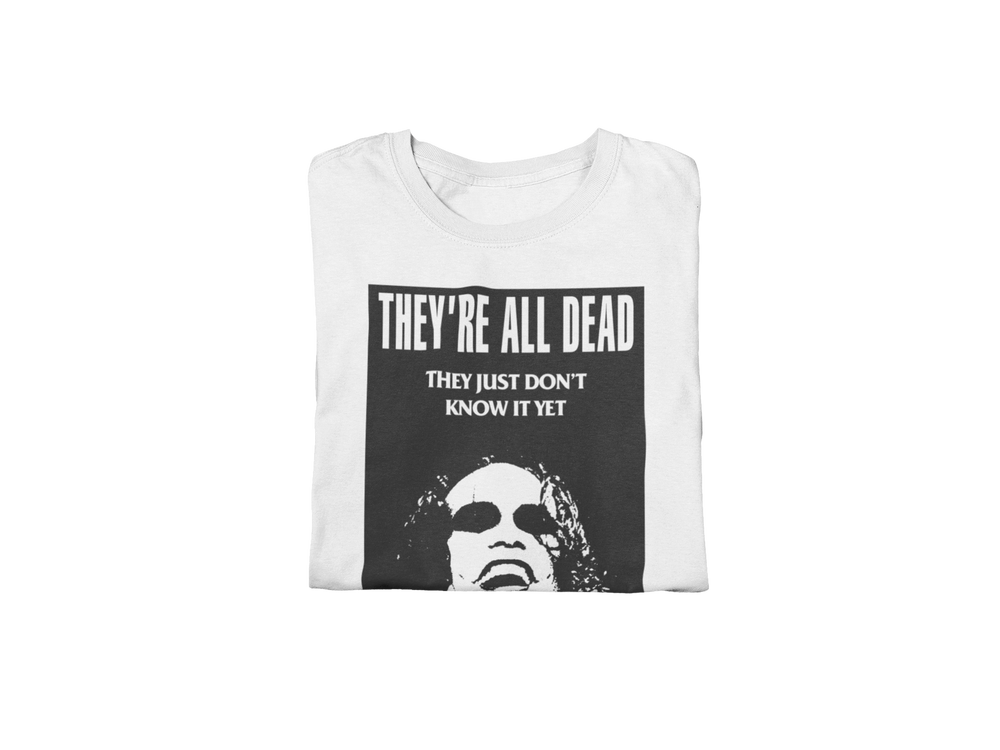 The Crow - Dead Movie Poster Jumbo Print T-Shirt [] (ONLINE ORDER ONLY)
