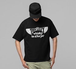 Thin Lizzy - Whiskey Jumbo Print T-Shirt [] (ONLINE ORDER ONLY)