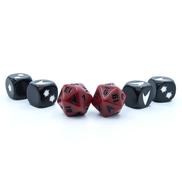 Star Trek Adventures: Command Division Dice Set (ONLINE ORDER ONLY)