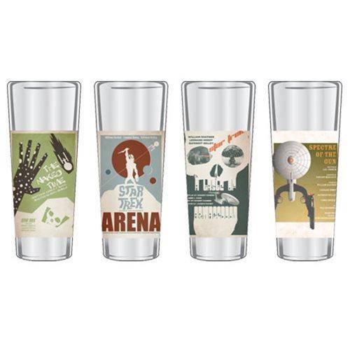 Star Trek The Original Series Fine Art Shot Glasses Set #5 (Online Order Only)