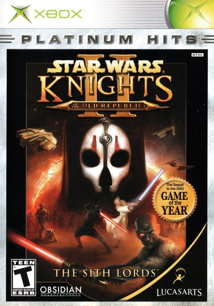 Star Wars: Knights of the Old Republic II - The Sith Lords (Platinum Hits) (Xbox) (ONLINE ORDER ONLY)