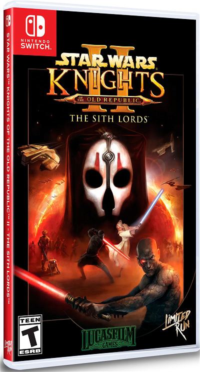Limited Run #158: Star Wars Knights of the Old Republic II The Sith Lords (Nintendo Switch) (ONLINE ORDER ONLY)