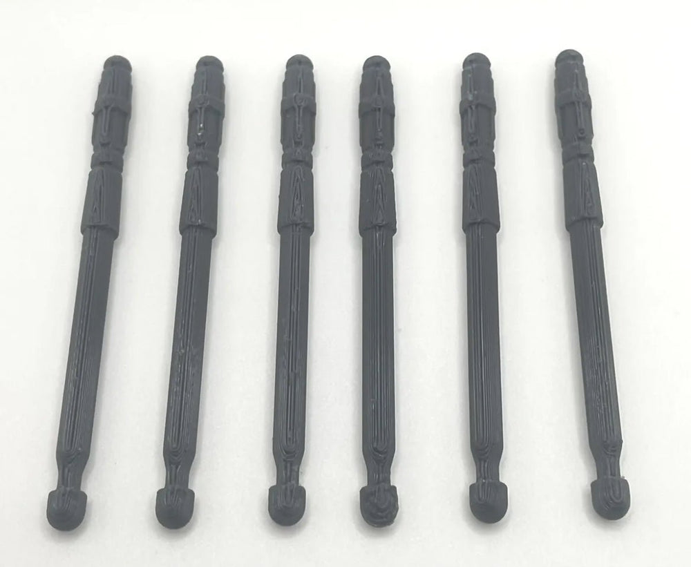 STAR WARS Legacy Millennium Falcon Missiles Bomb repro replacement Set Of 6 (ONLINE ORDER ONLY)
