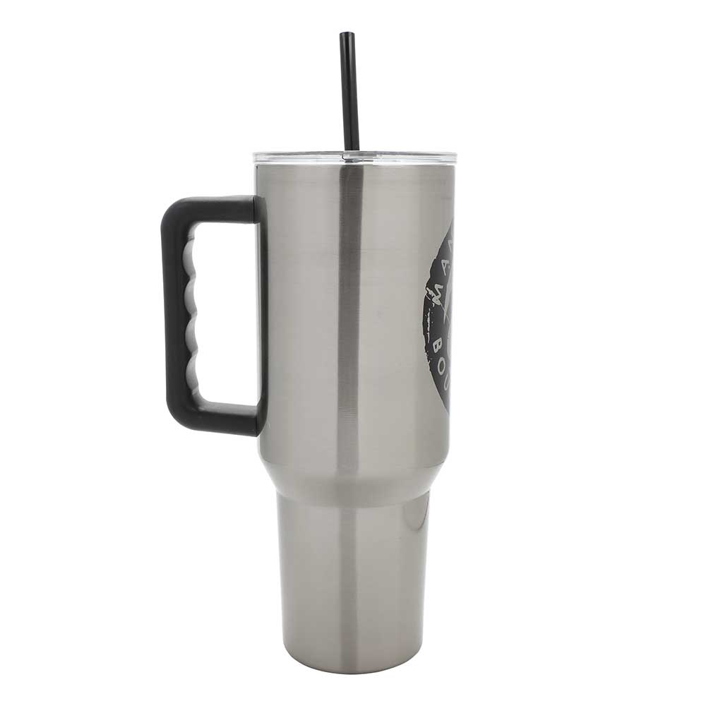 Star Wars Mandalorian Stainless Steel Travel Mug 40oz (Online Order Only)