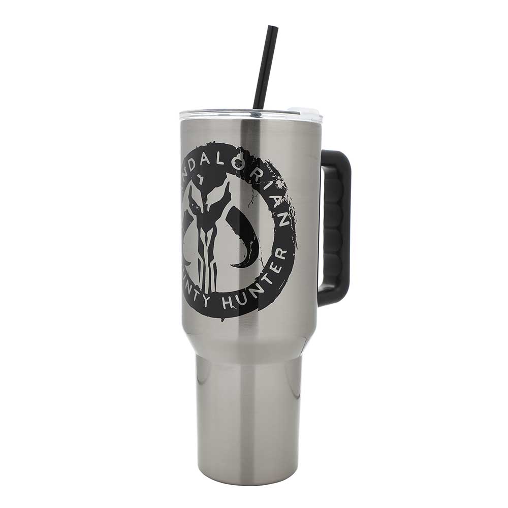 Star Wars Mandalorian Stainless Steel Travel Mug 40oz (Online Order Only)