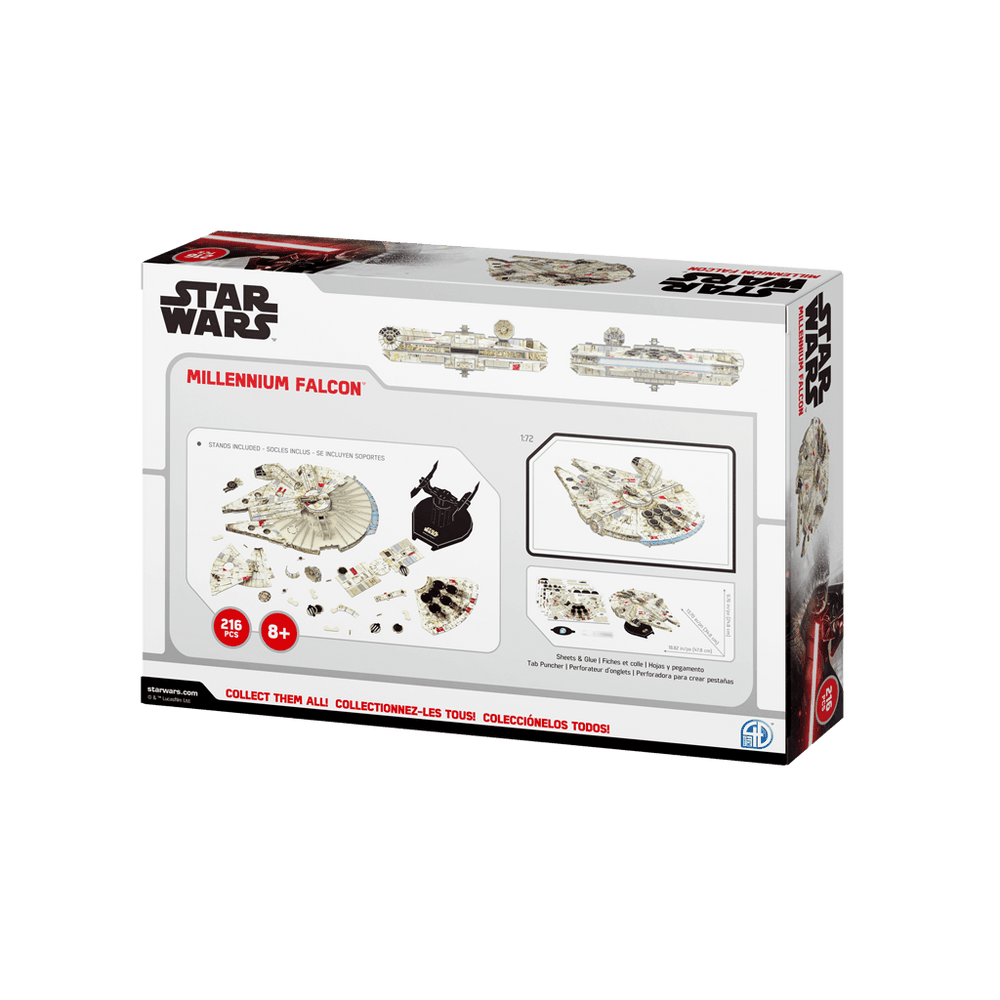 4D Model Kit: Star Wars - The Millennium Falcon (ONLINE ORDER ONLY)