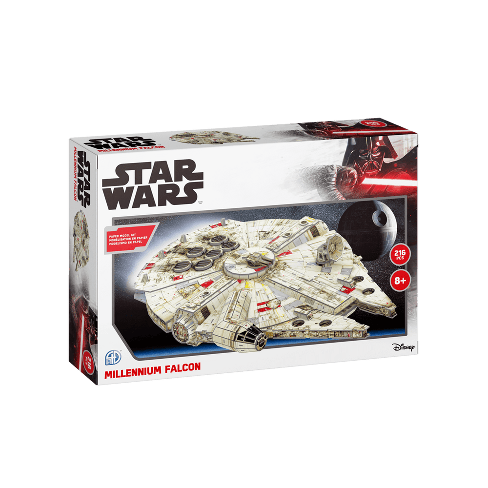 4D Model Kit: Star Wars - The Millennium Falcon (ONLINE ORDER ONLY)