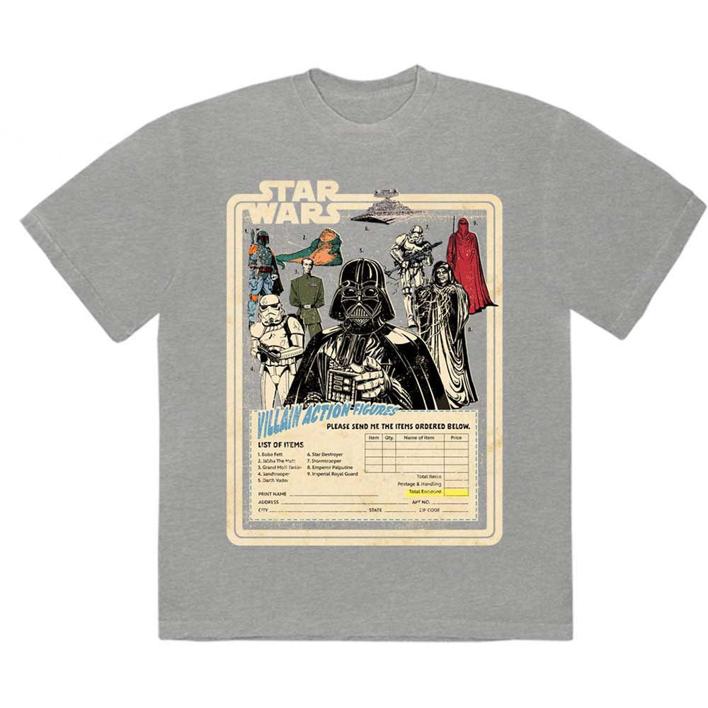 Villain Action Figures [T-Shirt] (ONLINE ORDER ONLY)