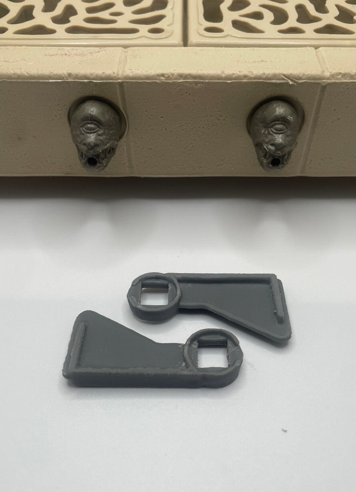 STAR WARS vintage 1983 JABBA THE HUTT Playset Gargoyle Hinges Repro Part Kenner (ONLINE ORDER ONLY)