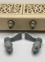 STAR WARS vintage 1983 JABBA THE HUTT Playset Gargoyle Hinges Repro Part Kenner (ONLINE ORDER ONLY)