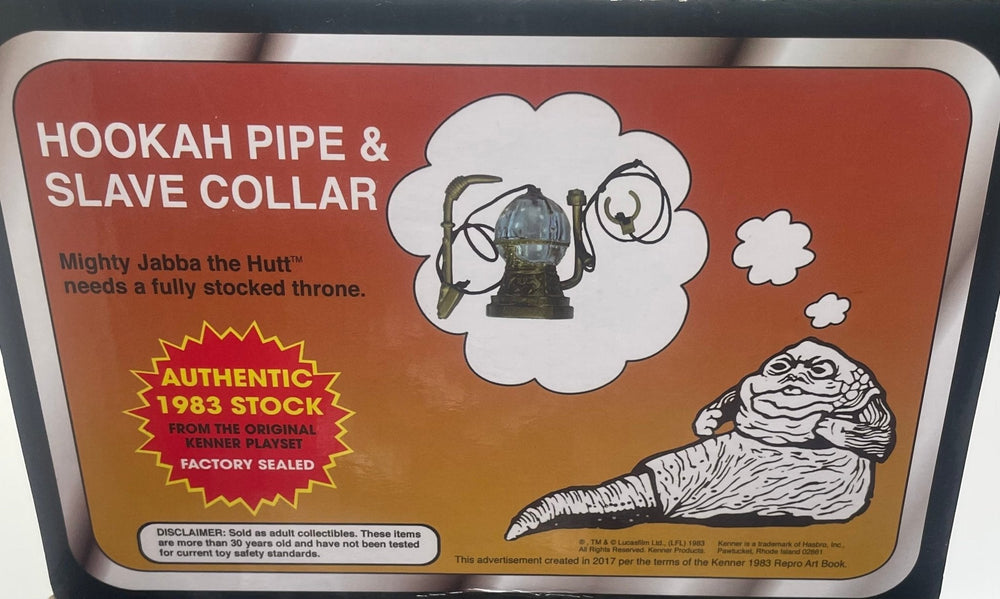 STAR WARS Vintage 1983 JABBA THE HUTT Playset Original Hookah Bowl & Collar Part NEW (ONLINE ORDER ONLY)