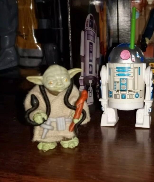 Star Wars Vintage Yoda Walking Cane & Belt Replacement 1983 1980 Repro Part kenner toys (ONLINE ORDER ONLY)