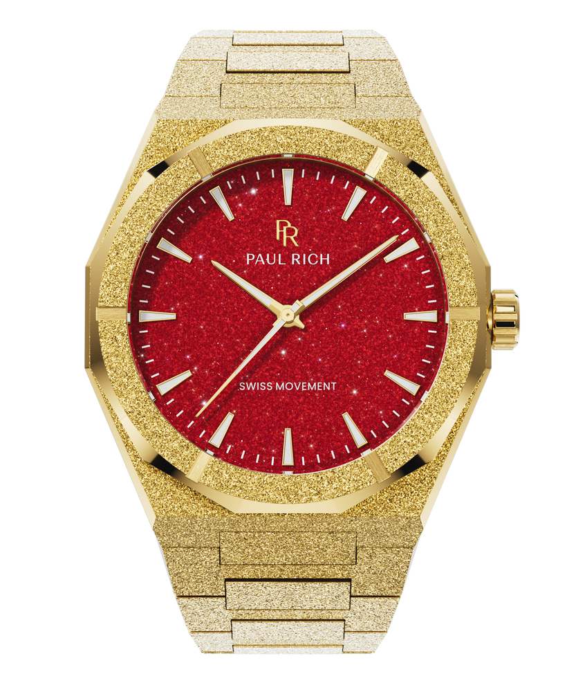 Frosted Star Dust II Gold Red (Online Only)