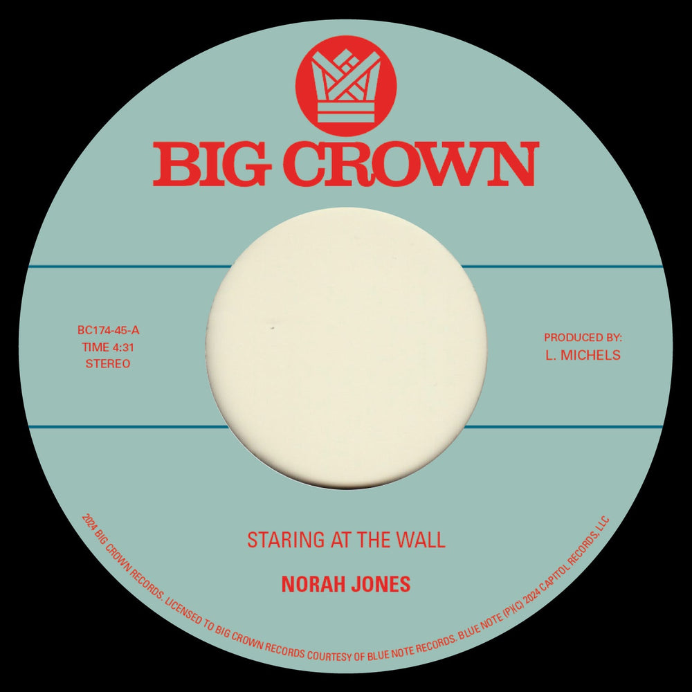 Norah Jones - Staring At The Wall b/w All This Time [7"] [Vinyl] (ONLINE ORDER ONLY)