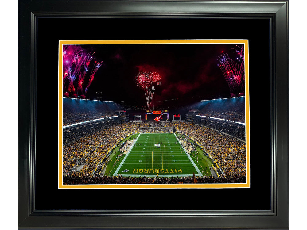Framed Acrisure Stadium Pittsburgh Steelers 11"x14" Football Photo Professionally Matted (ONLINE ORDER ONLY)