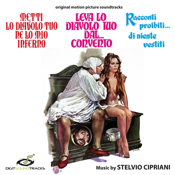 Stelvio Cipriani - Metti lo diavolo tuo ne lo mio inferno / Leva lo diavolo tuo dal... convento / Racconti proibiti... di niente vestiti [CD] (ONLINE ORDER ONLY)