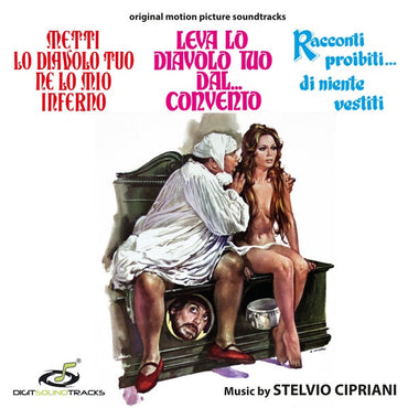 Stelvio Cipriani - Metti lo diavolo tuo ne lo mio inferno / Leva lo diavolo tuo dal... convento / Racconti proibiti... di niente vestiti [CD] (ONLINE ORDER ONLY)