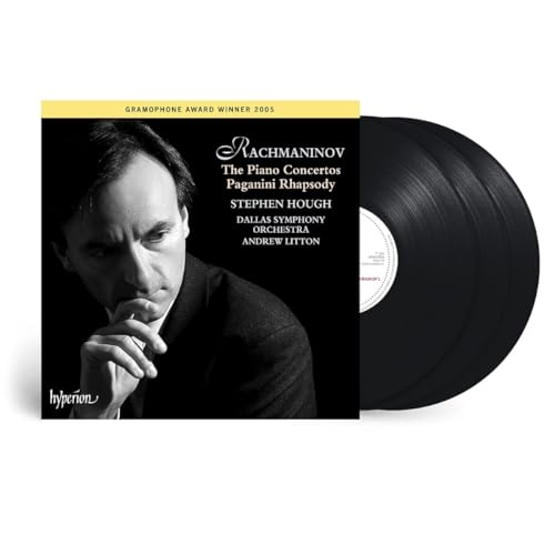 Stephen Hough/Andrew Litton/Dallas Symphony - Rachmaninoff: Piano Concertos 1-4; Paganini Rhapsody [3Lp] [Vinyl]