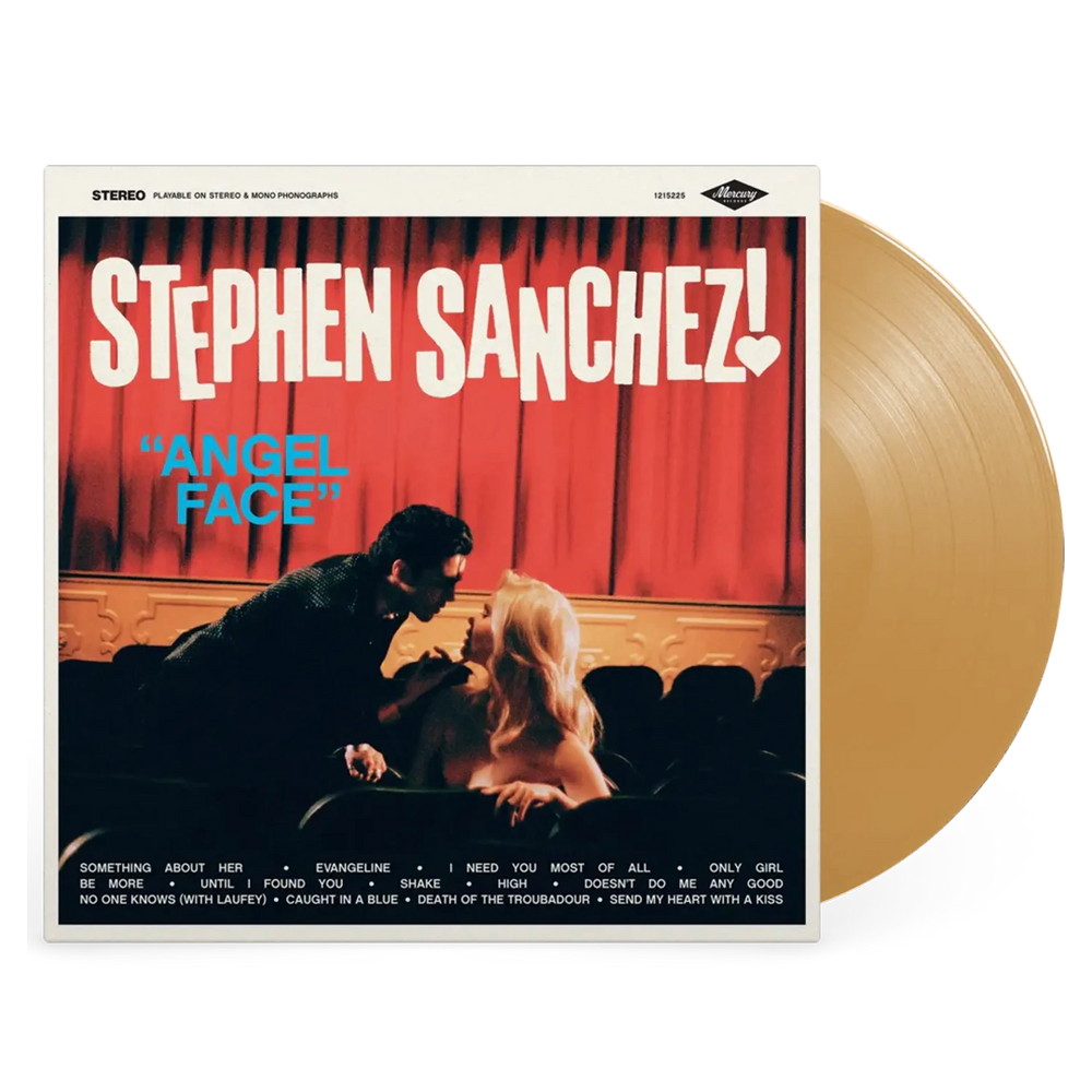 Stephen Sanchez - Angel Face (Indie Exclusive, Colored Vinyl, Gold) [Vinyl] (ONLINE ORDER ONLY)