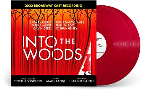 Stephen Sondheim/Sara Bareilles/2022 Broadway Cast - Into The Woods (2022 Broadway Cast Recording) [Apple Red 2 LP] [Vinyl] (ONLINE ORDER ONLY)