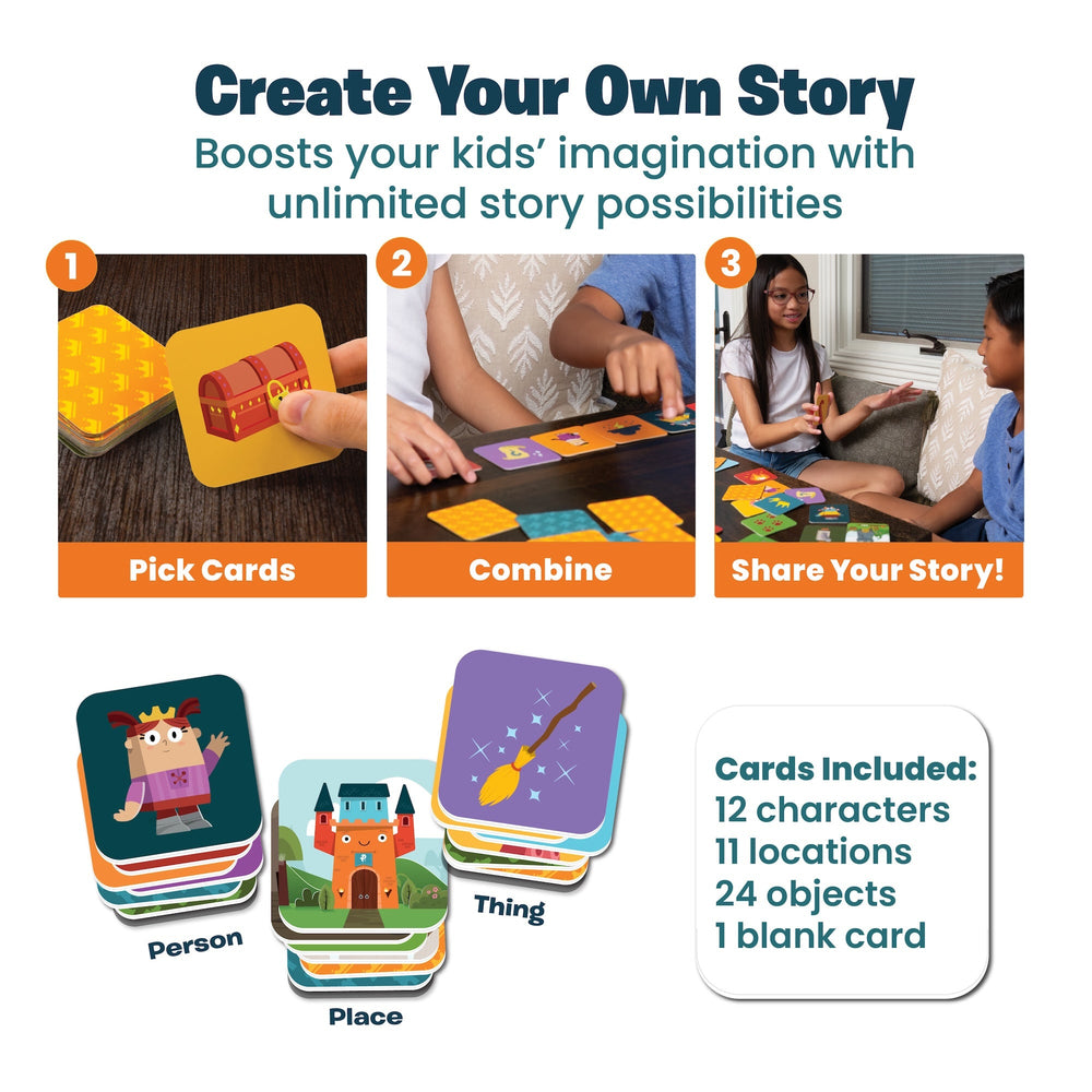 Story Starters: Create a Story Cards for Kids - Princess Petunia Edition (ONLINE ORDER ONLY)