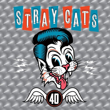 Stray Cats - 40 (Colored Vinyl, White, Reissue) [Vinyl] (ONLINE ORDER ONLY)