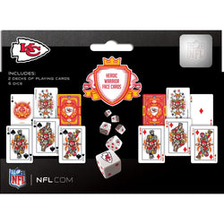 Kansas City Chiefs - 2-Pack Playing Cards & Dice Set (ONLINE ORDER ONLY)