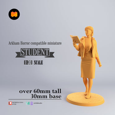 Arkham Compatible Investigator: The Student (Amanda Sharpe) (ONLINE ORDER ONLY)