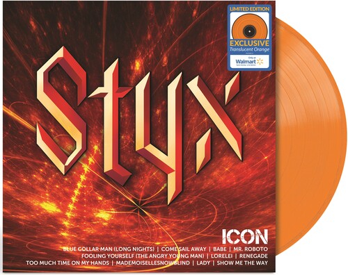 Styx - Icon (Limited Edition, Translucent Orange Vinyl) [Vinyl] (ONLINE ORDER ONLY)