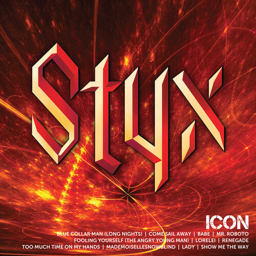 Styx - Icon (Limited Edition, Translucent Orange Vinyl) [Vinyl] (ONLINE ORDER ONLY)