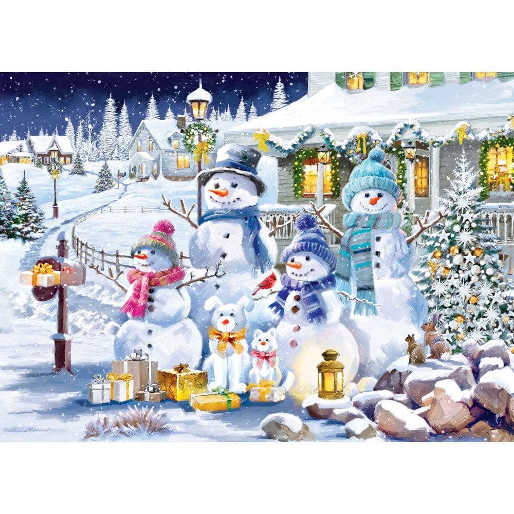 Glitter & Gold - Frosty Wonderland Gathering 1000 Piece Jigsaw Puzzle