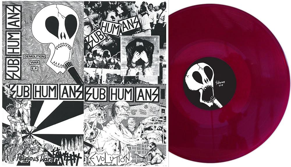 Subhumans - EP-LP (Indie Exclusive, Deep Purple Vinyl) [Vinyl] (ONLINE ORDER ONLY)