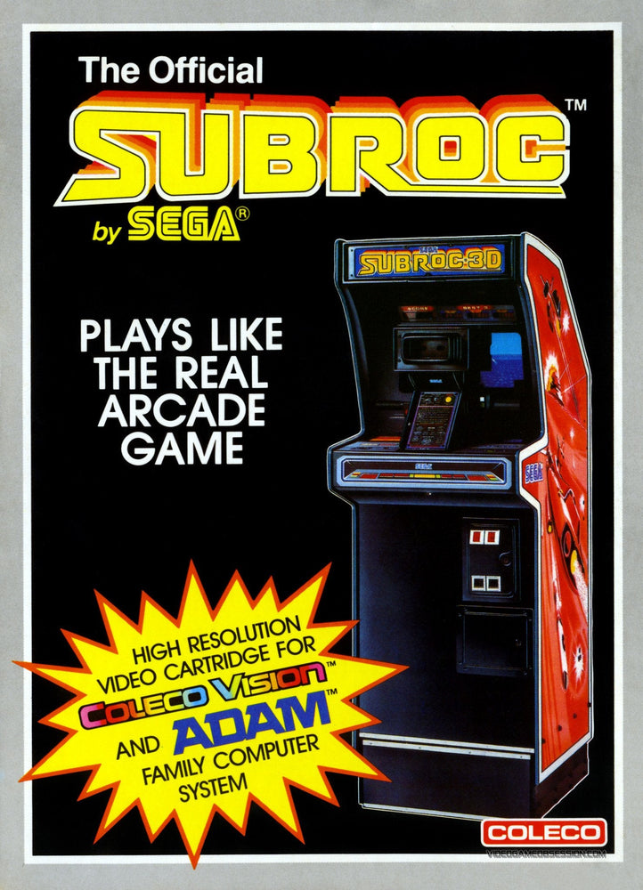 Subroc (Colecovision) (Online Order Only)