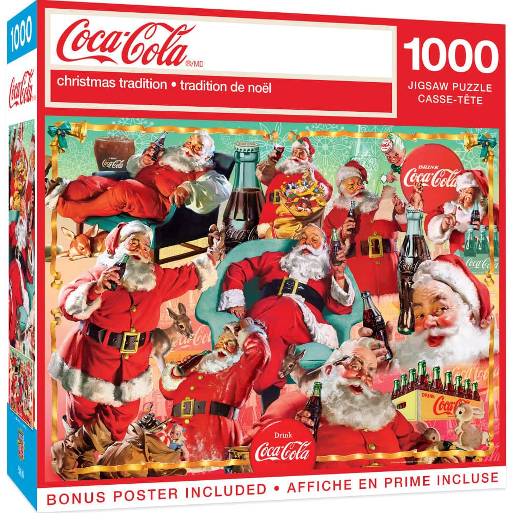 Coca-Cola - Christmas Tradition 1000 Piece Puzzle (ONLINE ORDER ONLY)