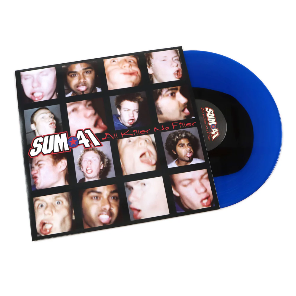 Sum 41 - All Killer No Filler (Limited Edition, Blue & Black Colored Vinyl) [Vinyl] (ONLINE ORDER ONLY)