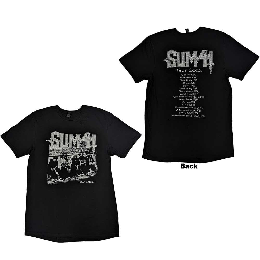 Sum 41 - Band Photo European Tour 2022 [T-Shirt] (ONLINE ORDER ONLY)