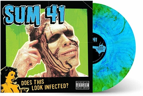 Does This Look Infected (Limited Edition, 180 Gram Blue Swirl Vinyl) [Import] [Vinyl] (ONLINE ORDER ONLY)