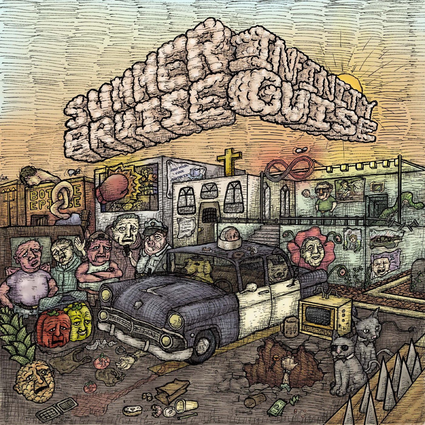 Infinity Guise (Clear W/ Orange & Red Swirl Vinyl) [Vinyl] (ONLINE ORDER ONLY)