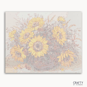 Sunflowers Oil Art (ONLINE ORDER ONLY)