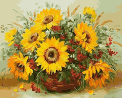 Sunflowers Oil Art (ONLINE ORDER ONLY)