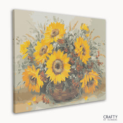 Sunflowers Oil Art (ONLINE ORDER ONLY)