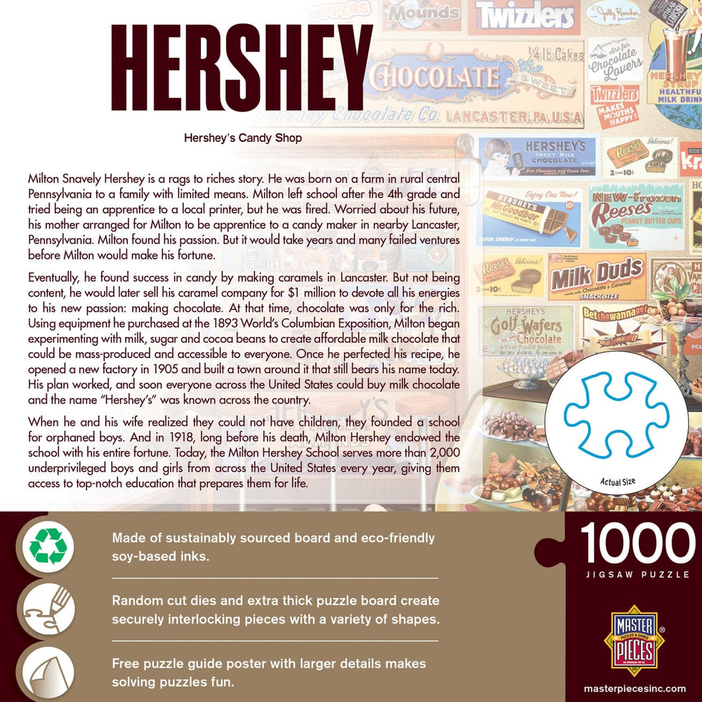 Hershey's Candy Shop - 1000 Piece Jigsaw Puzzle (ONLINE ORDER ONLY)