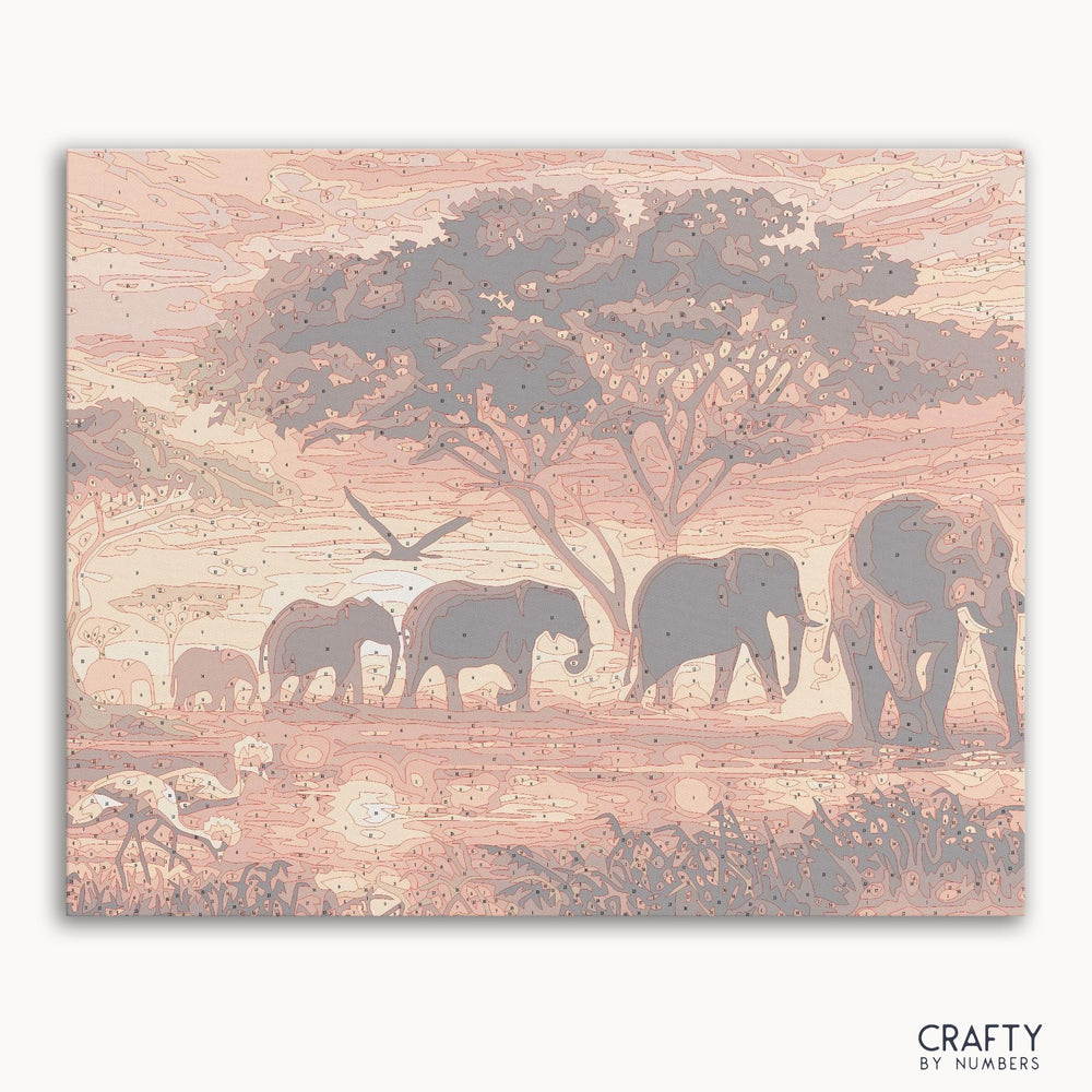 Sunset Elephants (ONLINE ORDER ONLY)