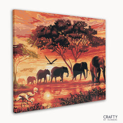 Sunset Elephants (ONLINE ORDER ONLY)