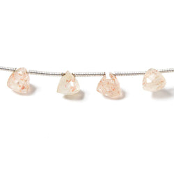 Sunstone Beads Top Drilled Trillion (Size - 5x5x5mm to 6x6x6mm) (ONLINE ORDER ONLY)