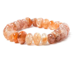 Sunstone Plain Rondelle Beads (ONLINE ORDER ONLY)