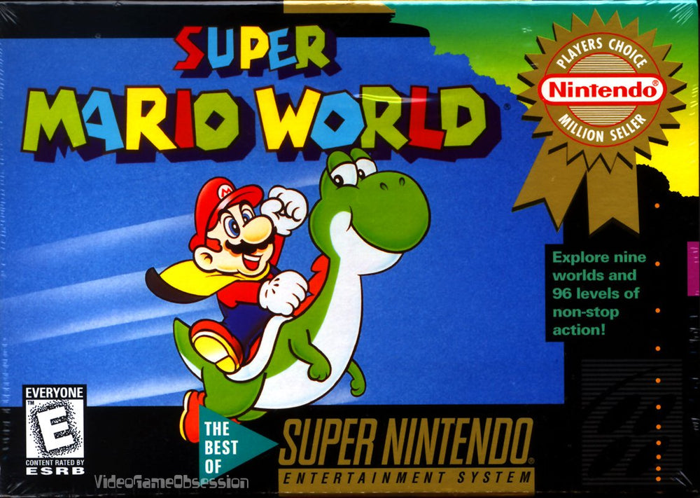 Super Mario World (Player's Choice) (Super Nintendo) (Online Order Only)