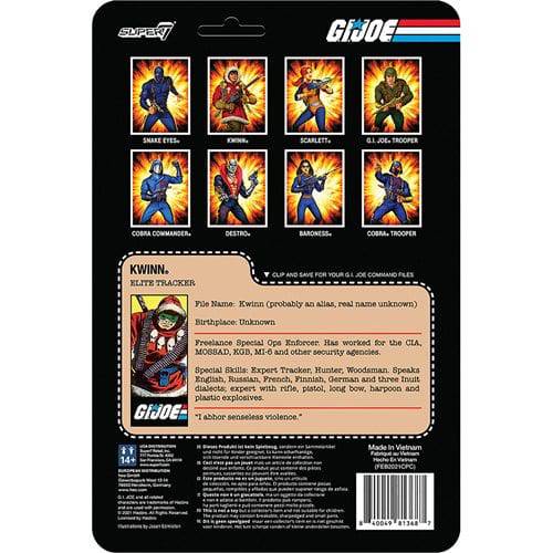 Super7 G.I. Joe 3 3/4-Inch ReAction Figure - Select Figure(s) (Online Order Only)