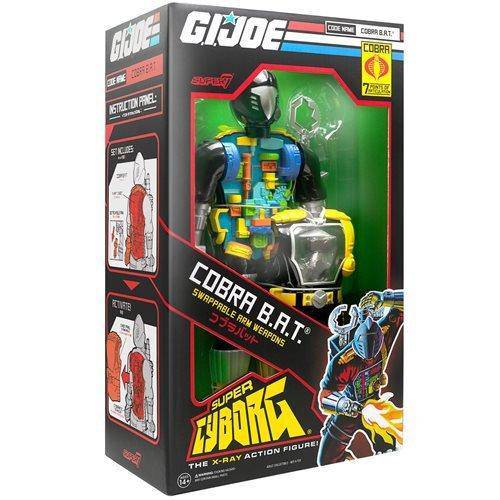 Super7 G.I. Joe Cobra B.A.T. Super Cyborg Vinyl Figure - Select Figure(s) (Online Order Only)